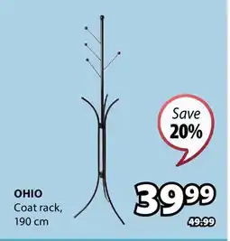 JYSK OHIO Coat rack offer