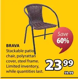 JYSK Brava Stackable patio chair offer