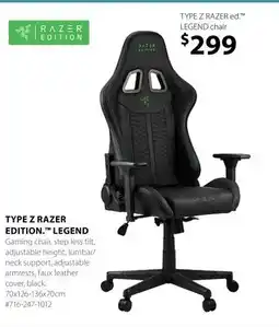 JYSK TYPE Z RAZER EDITION LEGEND offer