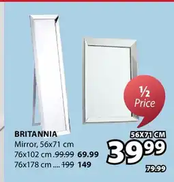 JYSK Britannia Mirror offer