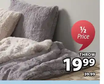 JYSK MYGGBLOM THROW offer