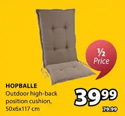 JYSK HOPBALLE Outdoor high-back offer