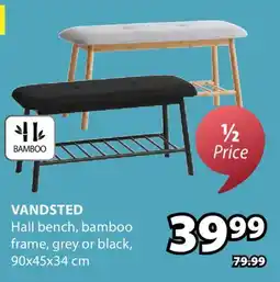 JYSK VANDSTED Hall bench offer
