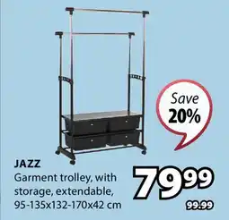 JYSK Jazz Garment trolley offer