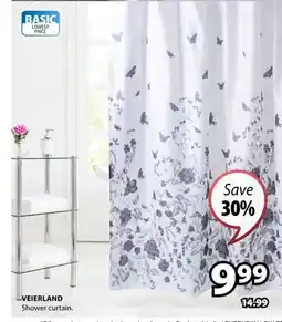 JYSK Veierland Shower curtain offer
