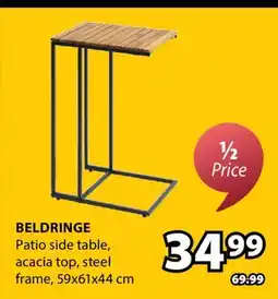 JYSK BELDRINGE Patio side table offer