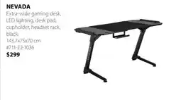 JYSK NEVADA Extra-wide gaming desk offer