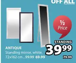 JYSK ANTIQUE Standing mirror offer