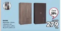 JYSK Rauma Wardrobe offer