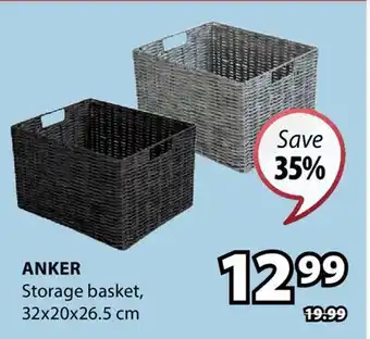 JYSK ANKER Storage basket offer