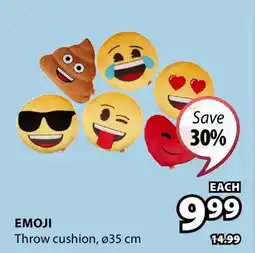 JYSK EMOJI Throw cushion offer