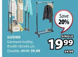 JYSK Gudme Garment trolley offer