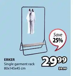 JYSK Erker Single garment rack offer