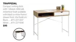 JYSK Trappedal Compact writing desk offer