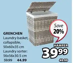 JYSK Grenchen Laundry Basket offer