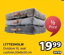 JYSK Lyttesholm Outdoor XL seat cushion offer