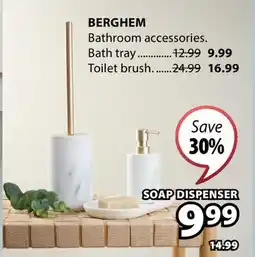 JYSK BERGHEM Bathroom accessories offer