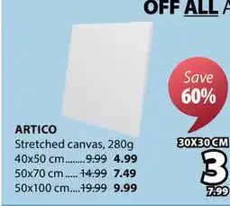 JYSK ARTICO Stretched canvas offer