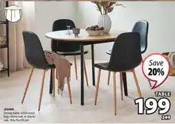 JYSK JEGIND Dining table offer