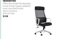JYSK HEDENSTED Office chair, height/tilt adjustable offer