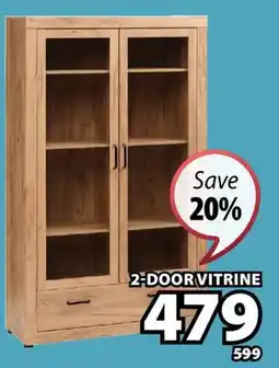 JYSK Lintrup 2-door vitrine offer