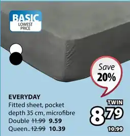 JYSK Everyday Fitted sheet offer