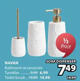 JYSK Navan Bathroom accessories offer