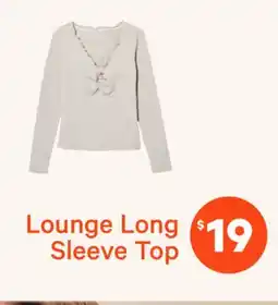 Joe Fresh Lounge Long Sleeve Top offer