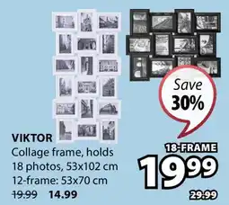 JYSK VIKTOR Collage frame offer
