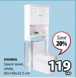 JYSK HANNA Space saver offer