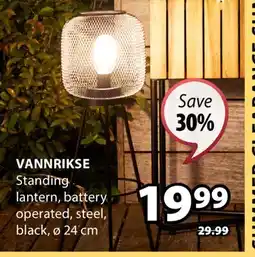 JYSK VANNRIKSE Standing offer