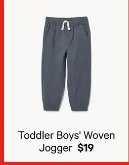 Joe Fresh Toddler Boys' Woven Jogger offer