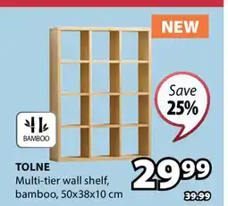JYSK TOLNE Multi-tier wall shelf offer