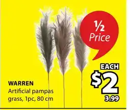 JYSK Warren Artificial pampas grass offer