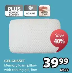 JYSK Gel Gusset offer