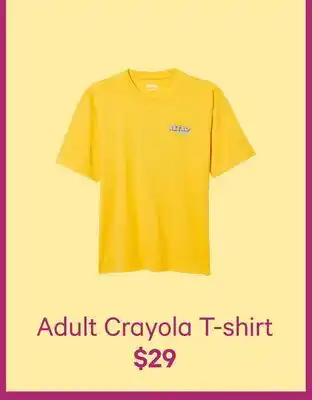 Joe Fresh Adult Crayola T-shirt offer