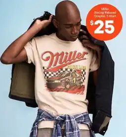 Joe Fresh Miller Racing Relaxed Graphic T-Shirt offer