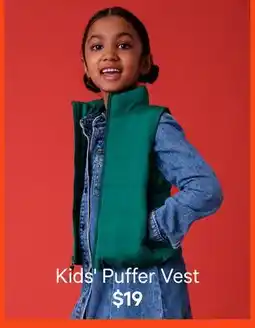 Joe Fresh Kids' Puffer Vest offer