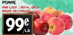 Marche Salaberry POMME PINK LADY / ROYAL GALA ROUGE DÉLICIEUSE offer