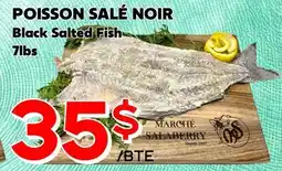 Marche Salaberry POISSON SALÉ NOIR offer