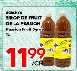 Marche Salaberry AGASHYA SIROP DE FRUIT DE LA PASSION offer