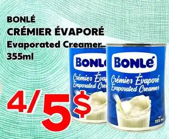 Marche Salaberry BONLÉ CRÉMIER ÉVAPORÉ offer