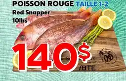 Marche Salaberry POISSON ROUGE TAILLE 1-2 offer