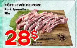 Marche Salaberry CÔTE LEVÉE DE PORC offer