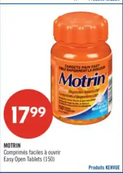 Pharmaprix MOTRIN Easy Open Tablets offer