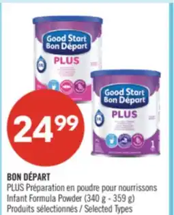 Pharmaprix BON DÉPART Infant Formula Powder offer
