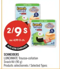 Pharmaprix SCHNEIDERS LUNCHMATE Trousse-collation Snack Kit (90 g) offer