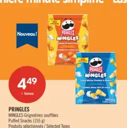 Pharmaprix PRINGLES MINGLES, Puffed Snacks offer
