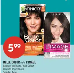 Pharmaprix BELLE COLOR or L'IMAGE Hair Colour offer