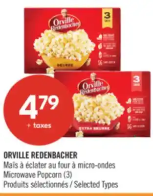 Pharmaprix ORVILLE REDENBACHER Microwave Popcorn offer
